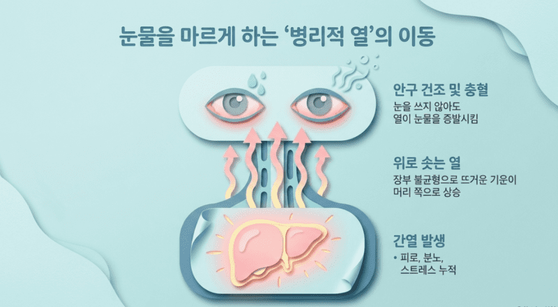 안구건조증 원인 간열